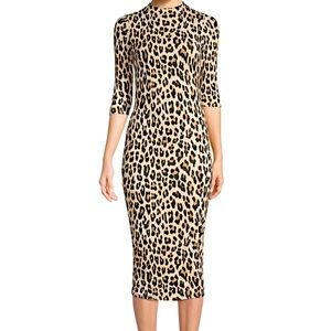 Alice & Olivia leopard dress